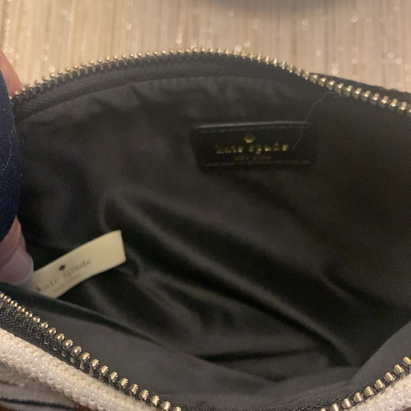 Kate Spade On Purpose RARE beaded clutch EUC